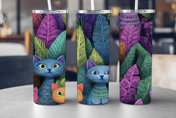 Cute Kitten Tumbler Wrap: Graphics & Tumbler Wraps Review