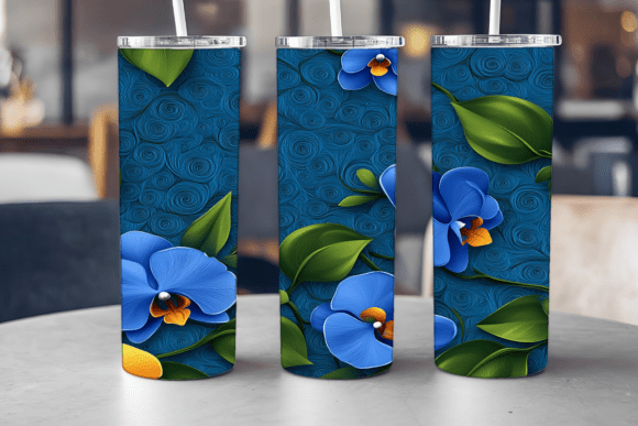 Orchid Flower Magic Tumbler Wraps & Graphics