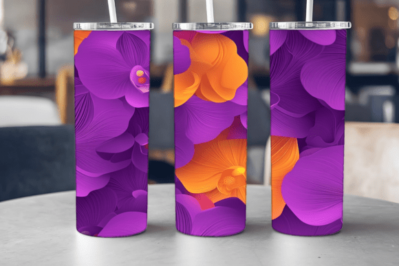 Orchid Petal Dream: Tumbler Wraps Graphics Review