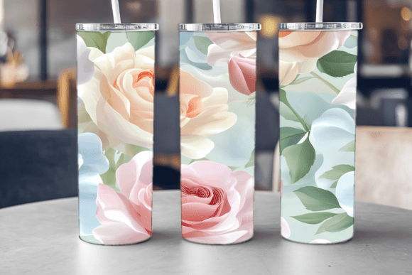 Red Rose Bloom Tumbler: Graphics & Tumbler Wraps Reviewed