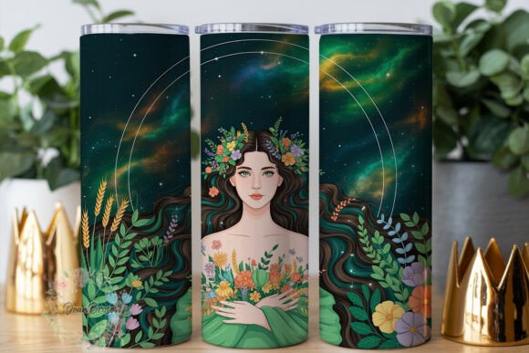Virgo Celestial Maiden 20oz Tumbler Wrap Graphics Review
